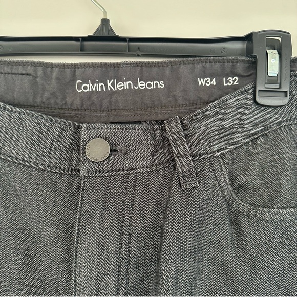 Calvin Klein Men's Denim Trouser Size 34/32 - Picture 4 of 6